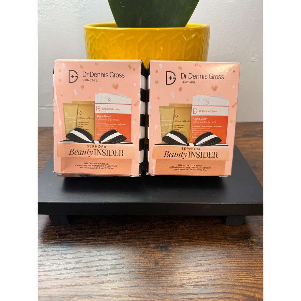 2pk Dr Dennis Gross Alpha Beta Universal Daily Peel Fill Repair nib